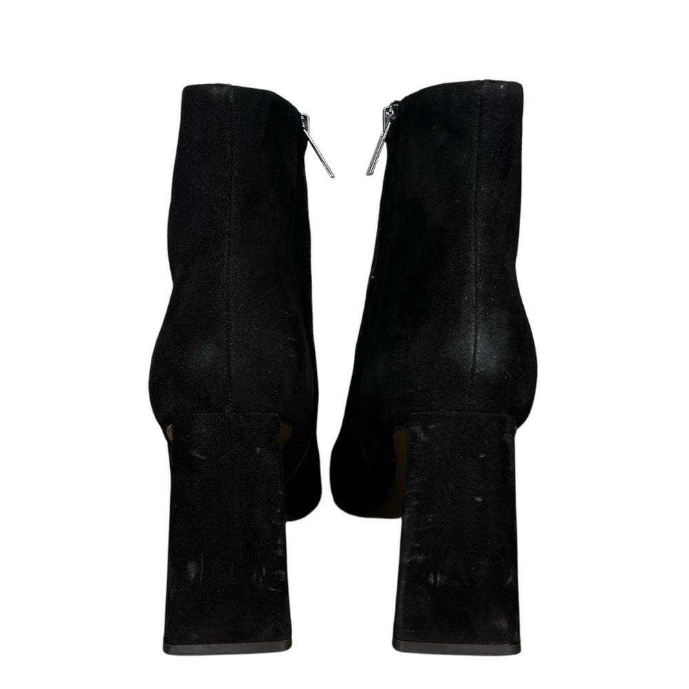 Marc Fisher Kulika Black Suede Pointed Heeled Bootie NWT Size 8.5 - Picture 5 of 12